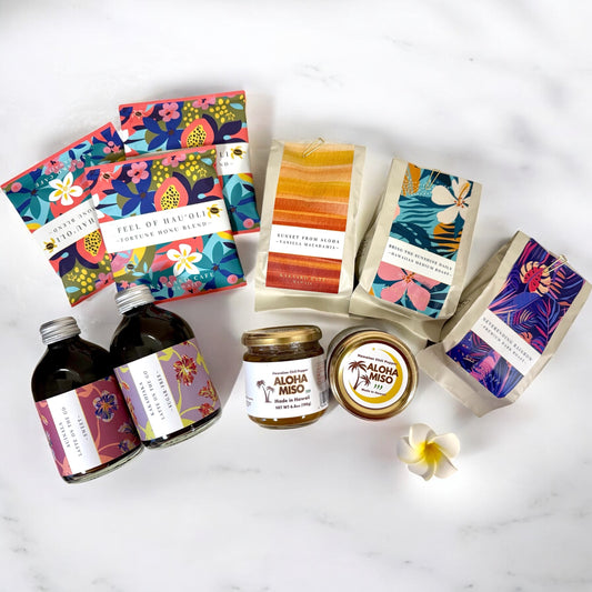 【まとめ買いセット】ALOHA MISO × コーヒー豆100g × カフェラテベース × ドリップバッグコーヒー