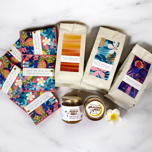 【まとめ買いセット】ALOHA MISO × コーヒー豆200g × ドリップバッグコーヒー